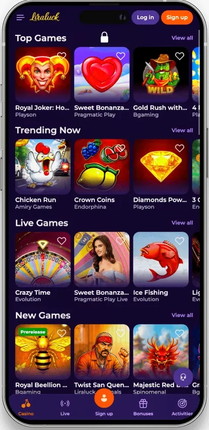 Liraluck — Liraluck Casino